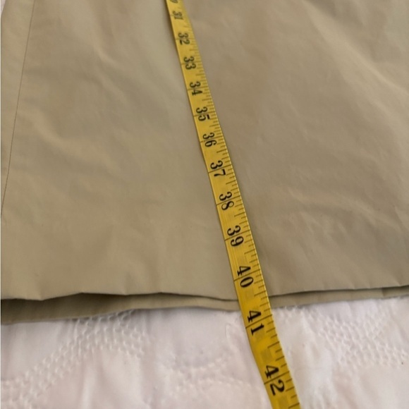 NWT Banana Republic Sleeveless Dress in Light Beige Ruched on Side Size 14 - Picture 10 of 13